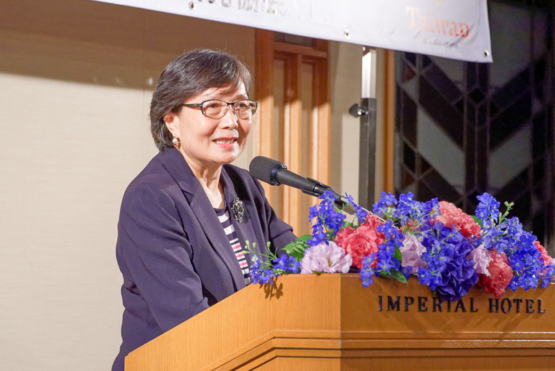 台湾観光協会 会長 葉菊蘭氏