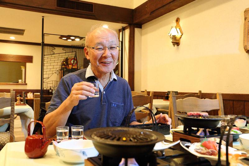 宮城県に酒蔵がある「一ノ蔵」の地酒飲み比べセットも堪能