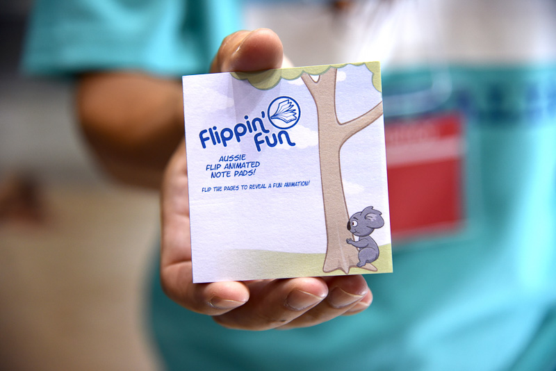 SNSへの投稿で「コアラのパラパラ漫画メモパッド」を手に入れよう