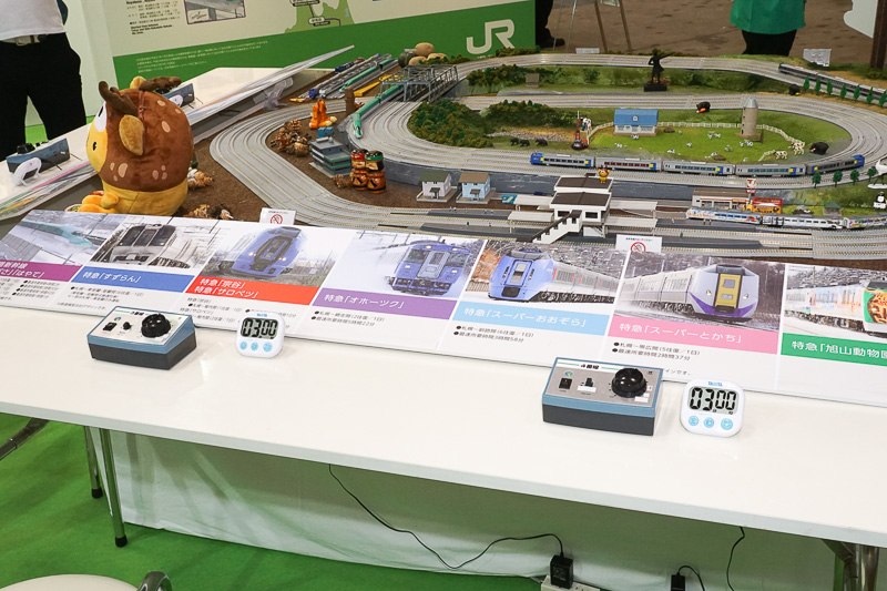 持ち時間3分で運転体験が楽しめる