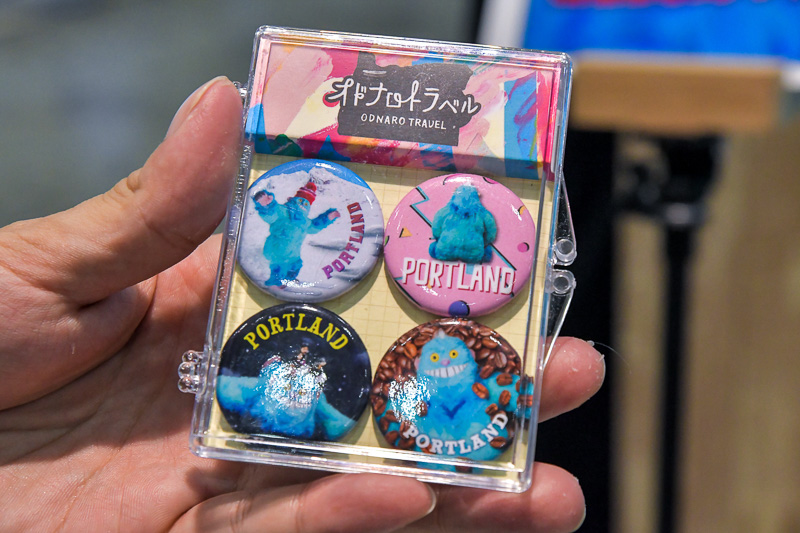 うまくゲットできなくても、オリジナルマグネットがもらえる