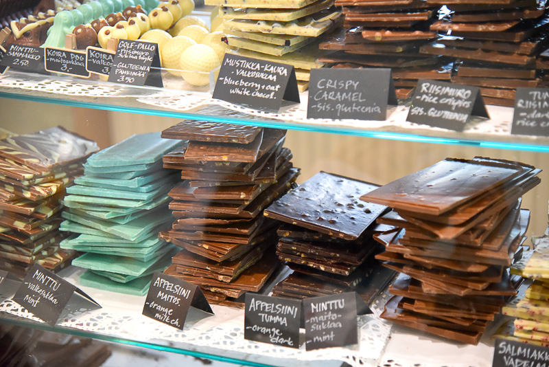 北欧中のイチオシチョコレートを揃えた「スクラープ＆オティ」