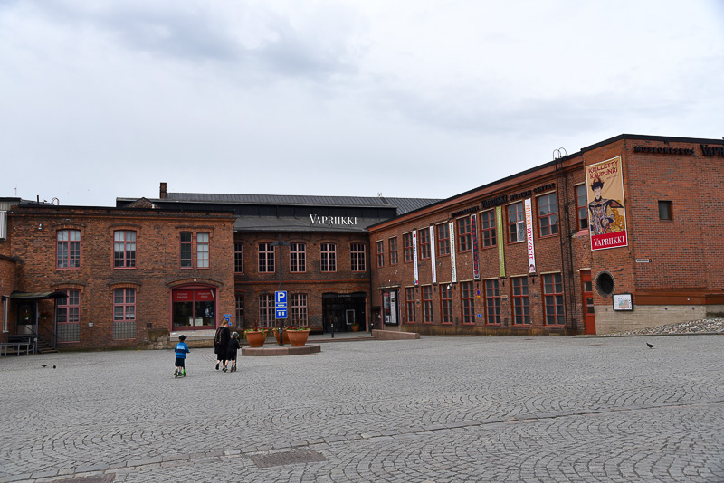 タンペッラ製作所の跡地を再利用した「博物館センター・ヴァプリーッキ」