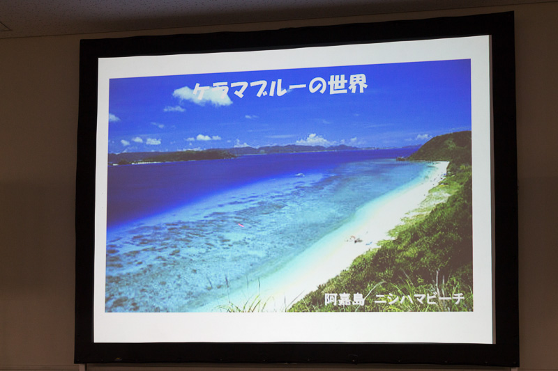 ダイバー憧れのスポットであるニシバマビーチ