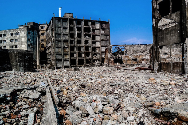 9位：端島（軍艦島）（長崎県長崎市）