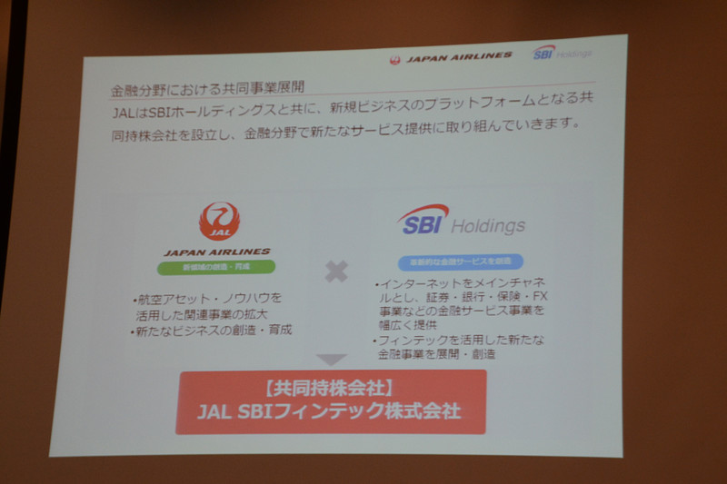 金融分野における共同事業展開