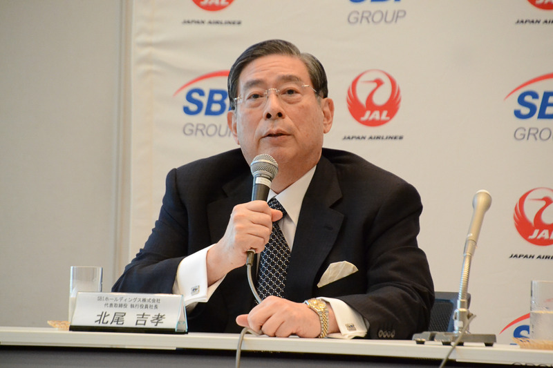 SBIホールディングス株式会社 代表取締役 執行役員社長 北尾吉孝氏