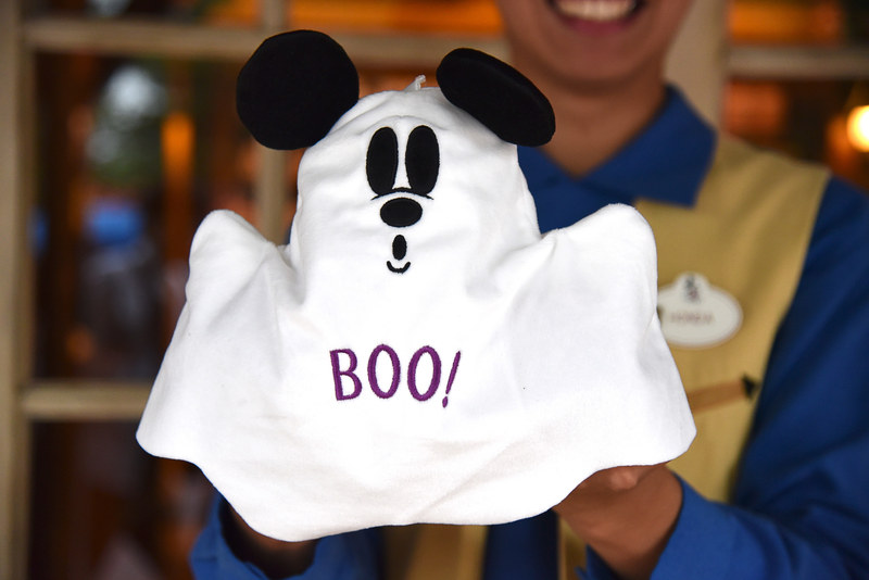 「BOO！」とかわいく驚かせられる「ハンドパペット」（1500円）