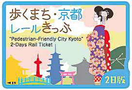 歩くまち・京都レールきっぷ（1日版）