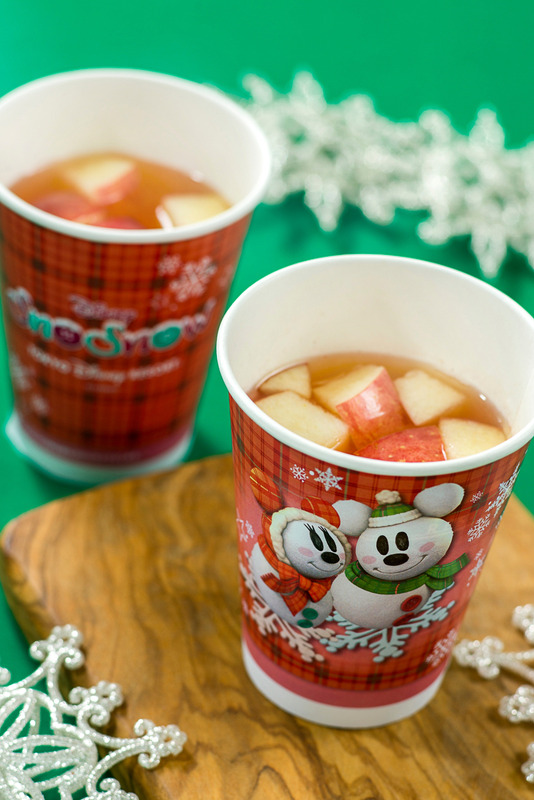 アップル＆シナモンのホットドリンク（400円）