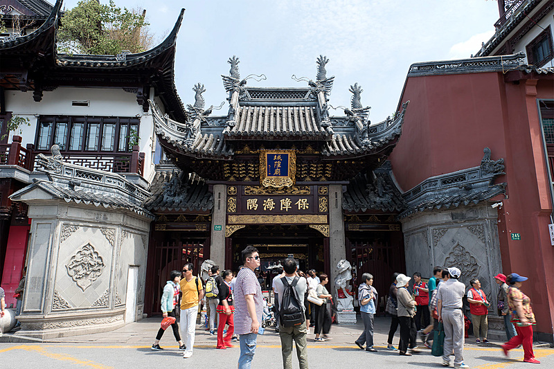 豫園商場側ではない出口（方浜中路）