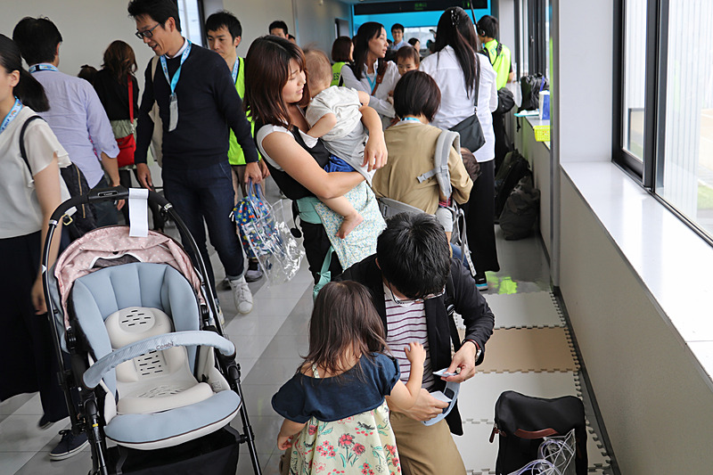 ゲートを出たところでhitoeを外し、自由散策に出発