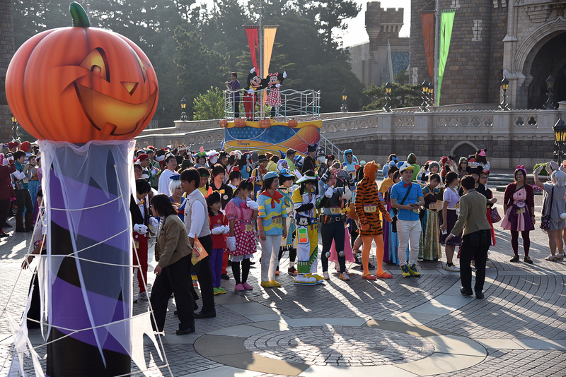 スタートする方向を向いて！との指示に、いよいよ出発の準備に入る