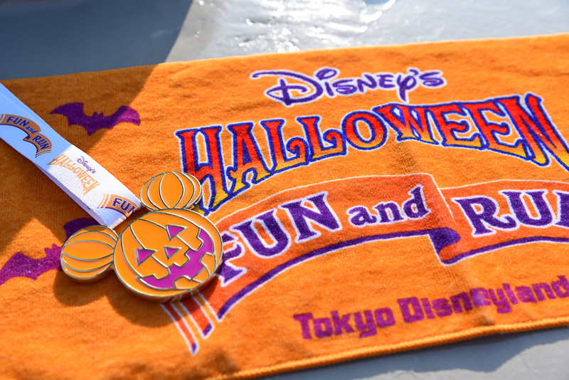 走ったあとの汗を拭くのに大活躍な記念タオルもセットになっていた