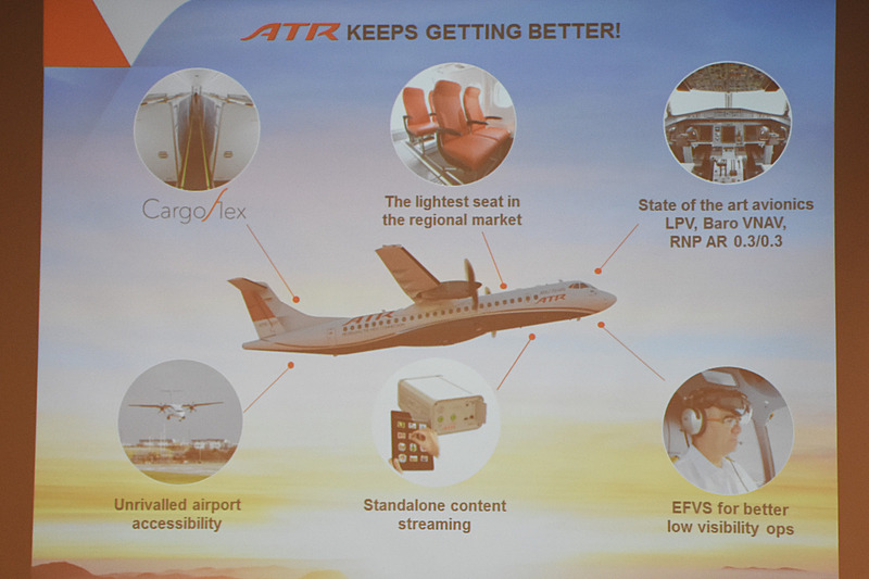 ATR 42-600型機は日本エアコミューターと天草エアラインが導入済み