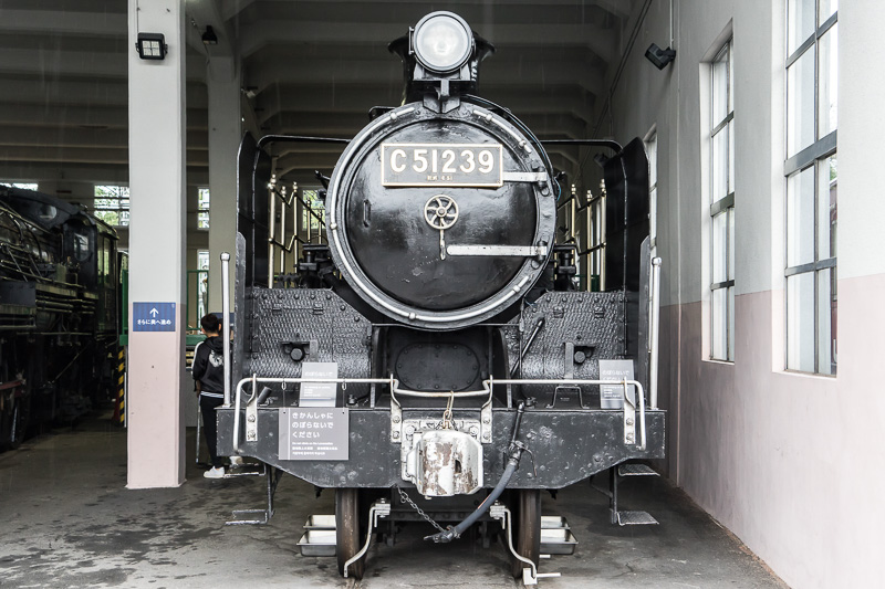 C51形239号機。「燕」の牽引やお召し列車として活躍