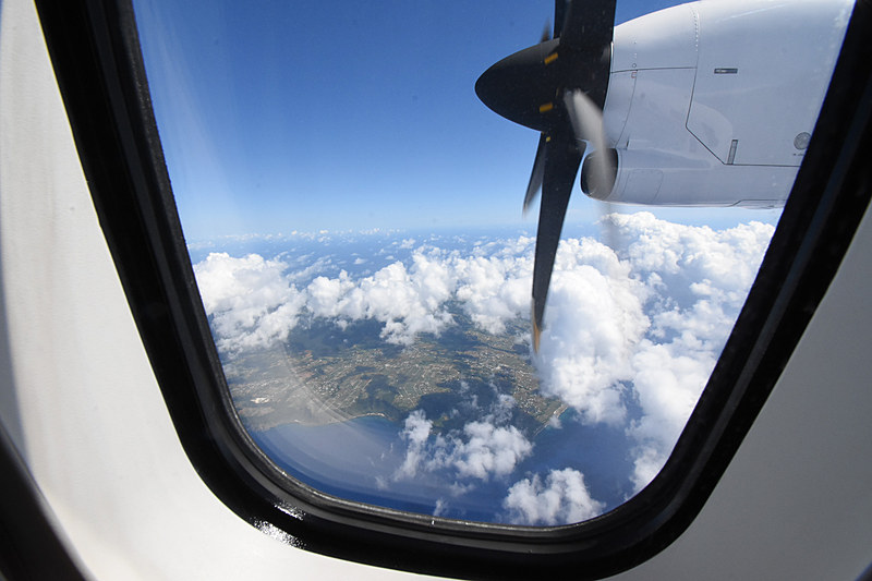 復路で最初に見えるのは徳之島