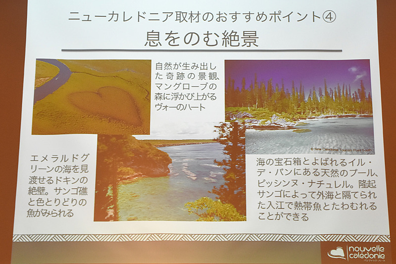 ヴォーのハートに代表される絶景が見物