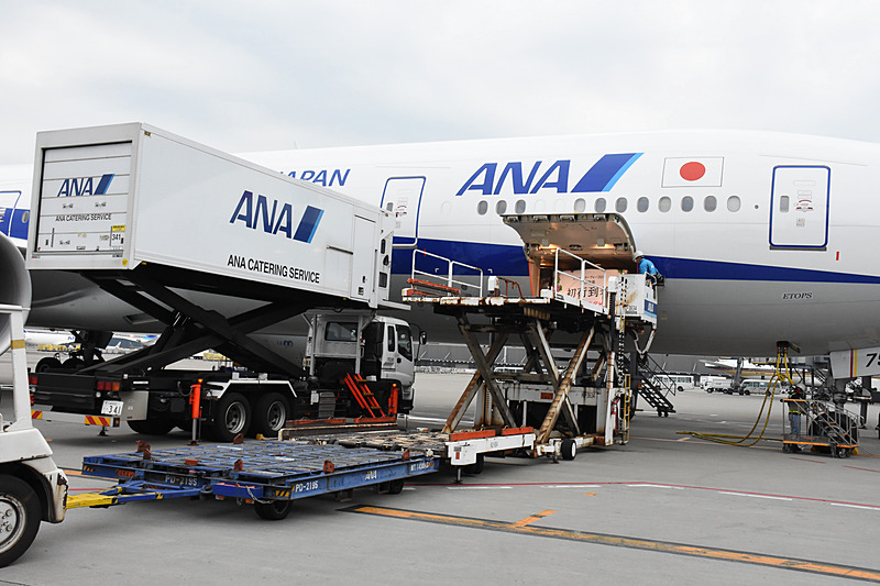 無事に荷下ろしが完了