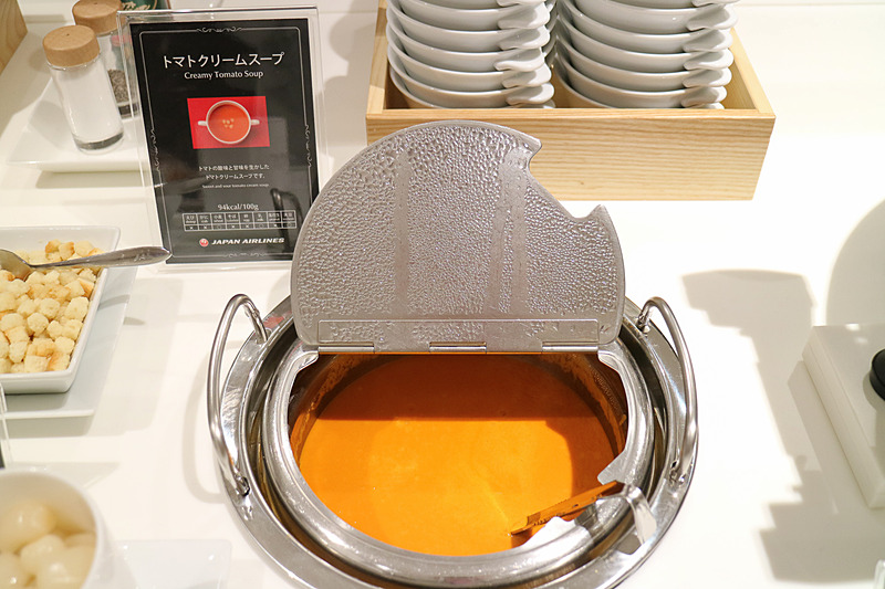 JAL特製ビーフカレー、パスタ、スープなどのホットミール