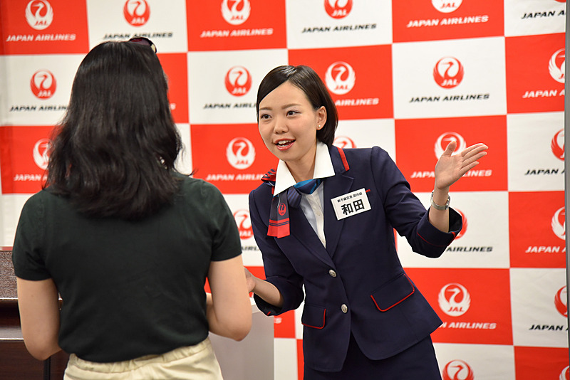 時間を気にしている2組目に対しては、的確で迅速な対応を心がけていた