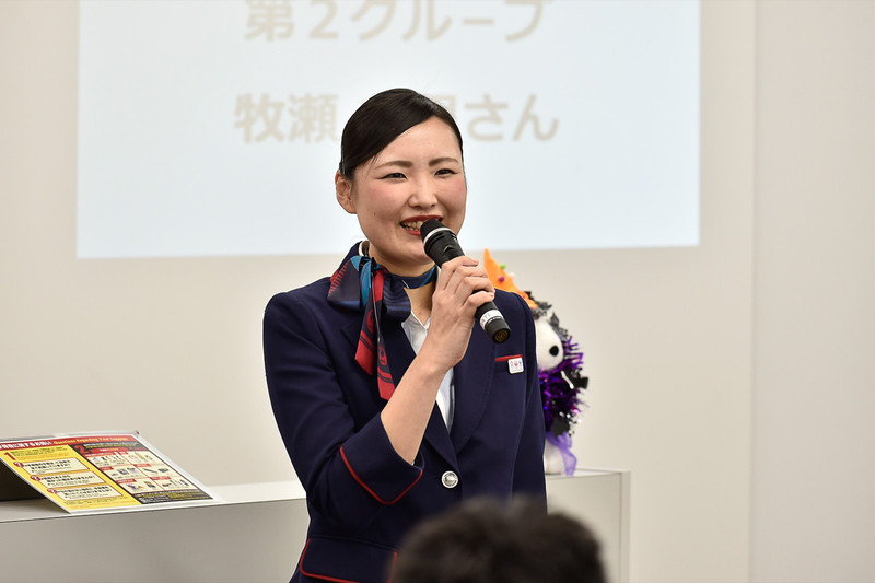 牧瀬友里氏（オペレーション部 第2グループ）