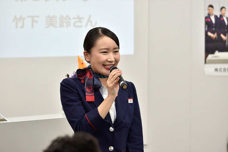 竹下美鈴氏（オペレーション部 第1グループ）