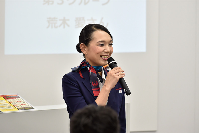 荒木愛氏（オペレーション部 第3グループ）