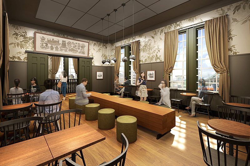 2階の客席のイメージ