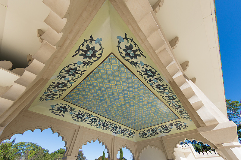 16～17世紀のムガール帝国時代の庭園をテーマにしたインド庭園