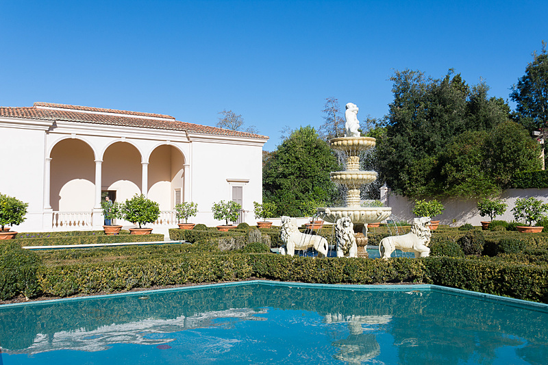 ルネサンス期をテーマにしたイタリア庭園