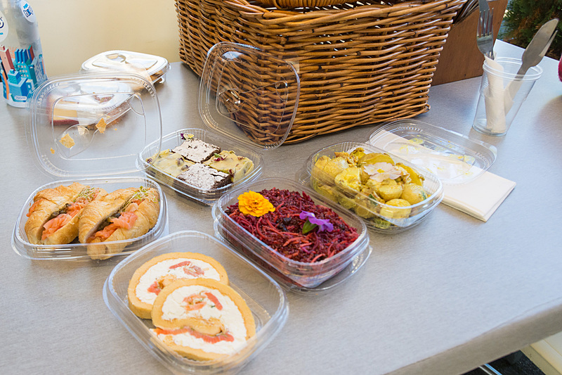 ハミルトン・ガーデンズ・カフェでは、事前予約することでバスケット入りのランチを購入できるので、ピクニック気分の庭園巡りも