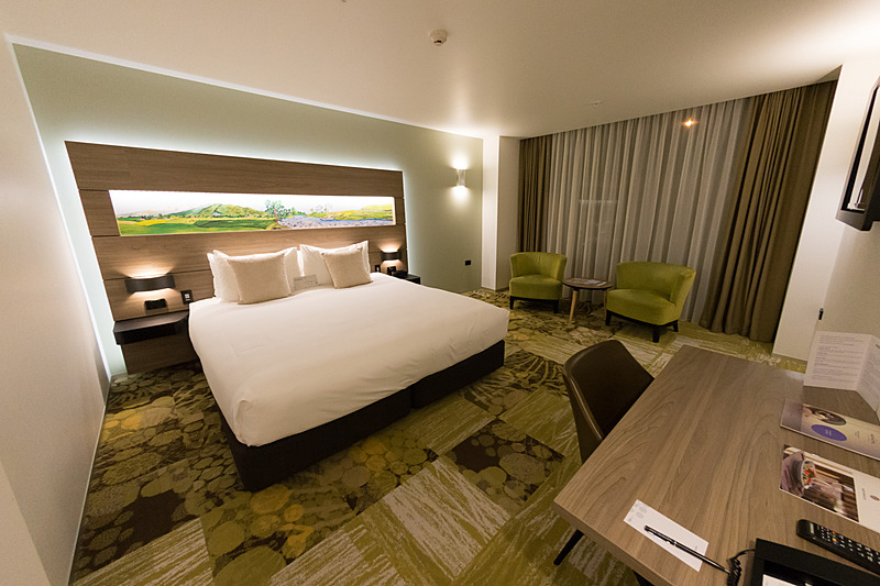 ノボテル・ニュー・プリマス・ホブソンの客室の一つ「Studio Room with One King Bed」