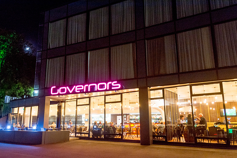 ノボテル・ニュー・プリマス・ホブソンの併設レストラン「Governors」