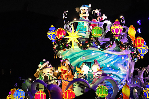 東京ディズニーシーの幻想的なクリスマスの夜を楽しもう！ 輝くツリー