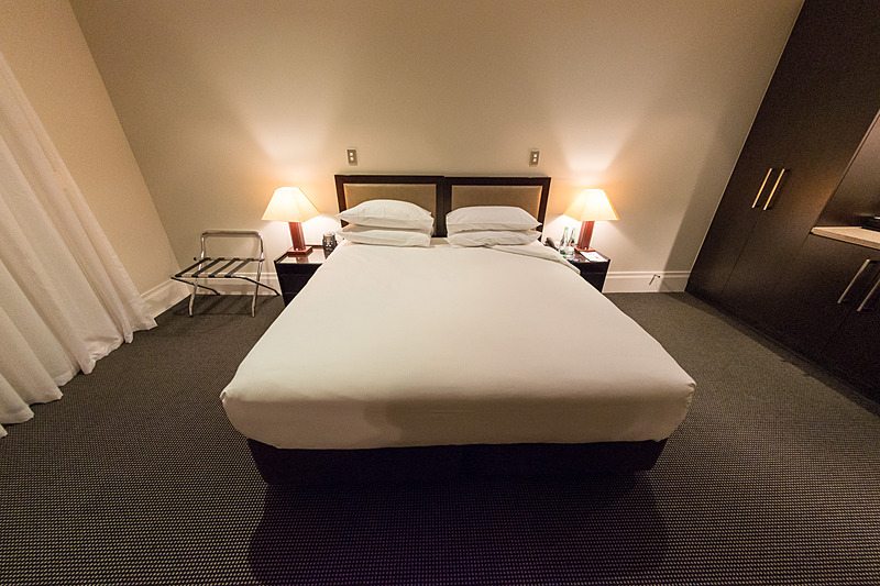 キングベッドのほかにツインの部屋もある