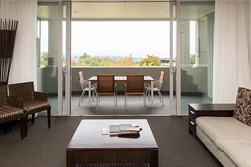 3ベッドルームアパートメント。キッチンなどの設備は1ベッドルームも同様に備える