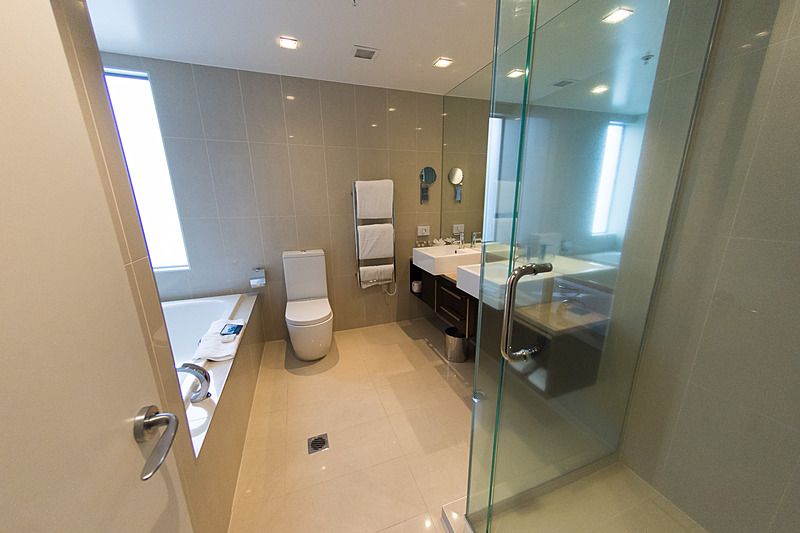 3ベッドルームアパートメント。キッチンなどの設備は1ベッドルームも同様に備える