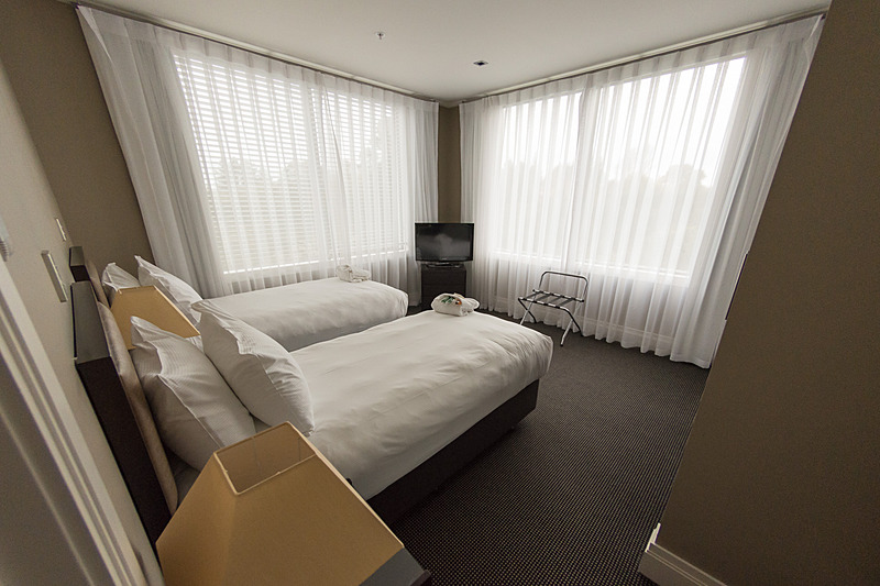 3ベッドルームアパートメント。キッチンなどの設備は1ベッドルームも同様に備える