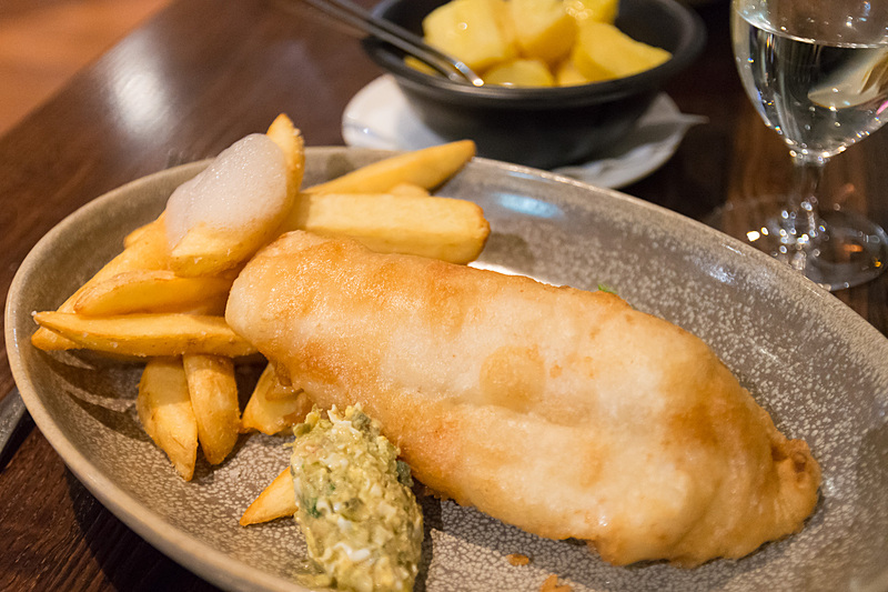 タラキヒのフィッシュ＆チップス