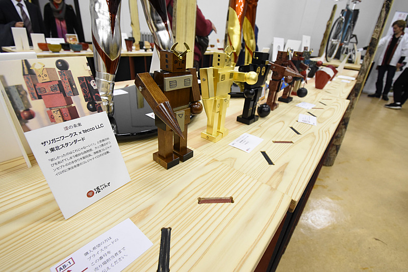 3Dプリンタ＋漆の新しい試みも