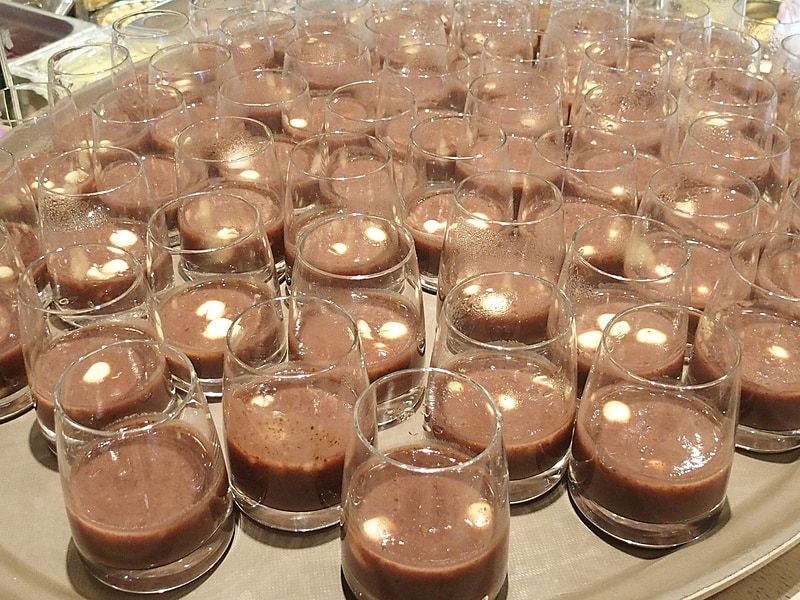 サンプルメニューは日本でいうところの冷やししるこ