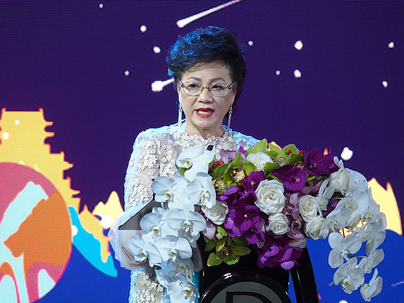 ワールド ドリーム名付け親（World Dream's Official Godmother）のPuan Sri Cecilia Lim氏