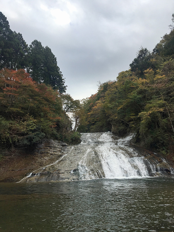 粟又の滝、到着