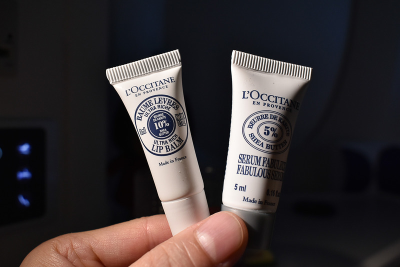 5、6時間乗っていると、このリップバームやシアバタークリームのありがたさが！