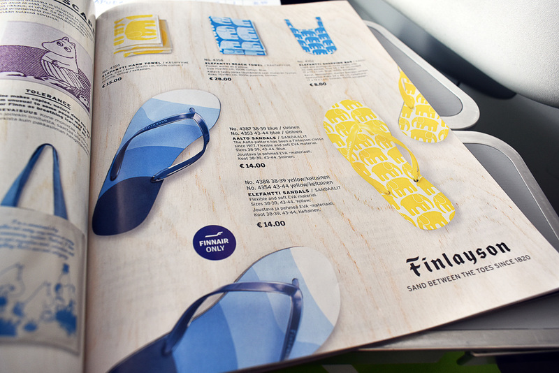 ムーミングッズが豊富なフィンレイソンのフィンエアー限定商品も