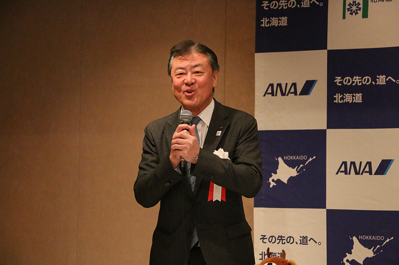 全日本空輸株式会社 代表取締役副社長 志岐隆史氏