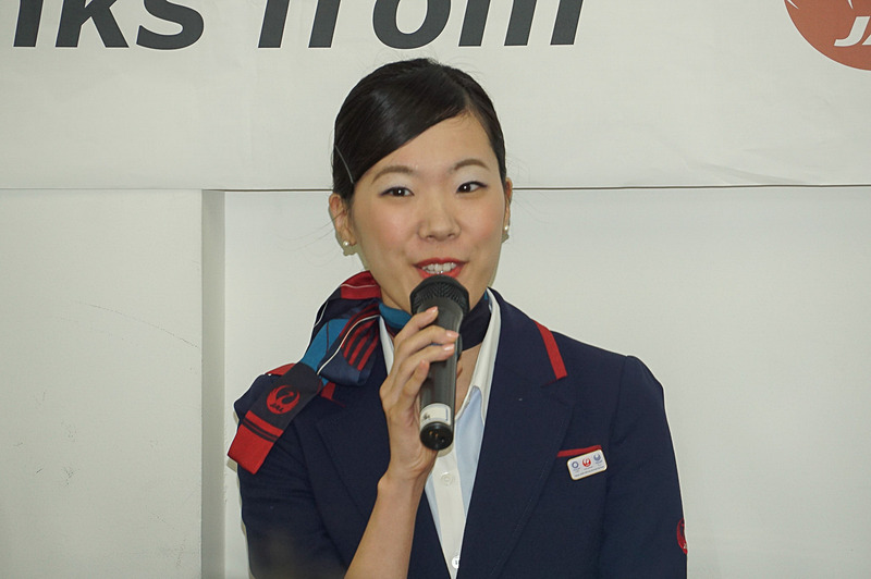 株式会社JALスカイ大阪 地上旅客スタッフの藤川氏