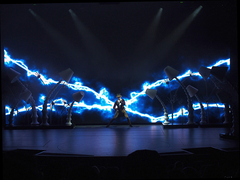 ステージが1つ1つ絵画のように美しい