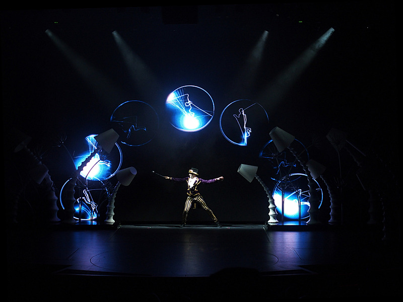 ステージが1つ1つ絵画のように美しい